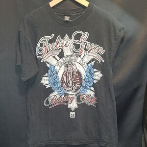 FUBU Black Boxing Club Graphic Tee Size Large